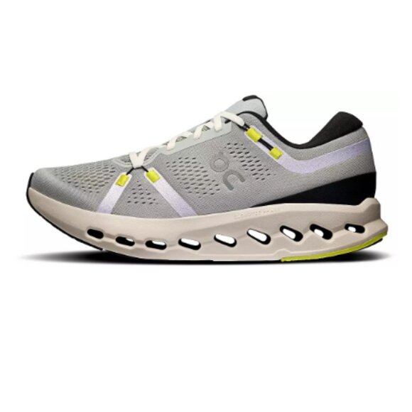 On Men's Cloudsurfer 2 Running Shoes - Glacier - Picture 4 of 7